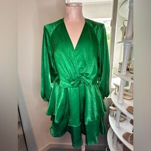 Zara satin dress